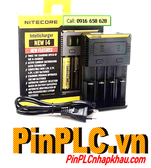 Nitecore i4, Máy sạc pin AA-AAA-C-D-9v-18650 Nitecore New i4 (sạc pin Li-ion & NiMh-NiCd)